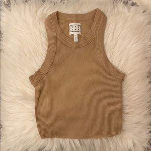 WSLY Ribbed Cropped Tank